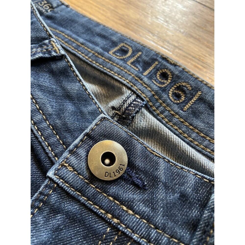 DL1961 Lindsey Slim Straight Denim Jeans sz 30 - Picture 4 of 9